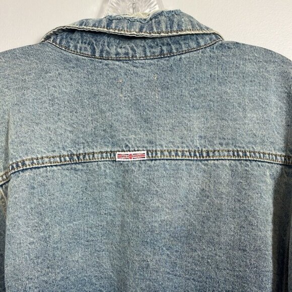 Hudson Jasper Mens Jean Jacket Size XL - Picture 7 of 7